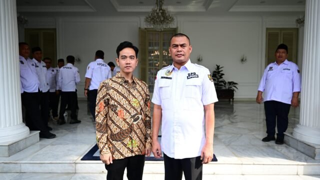 Zulfahrianto, Pejuang Suara Desa Riau, Temui Wakil Presiden RI